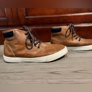 Nautica Kids Brown High-Top Boots